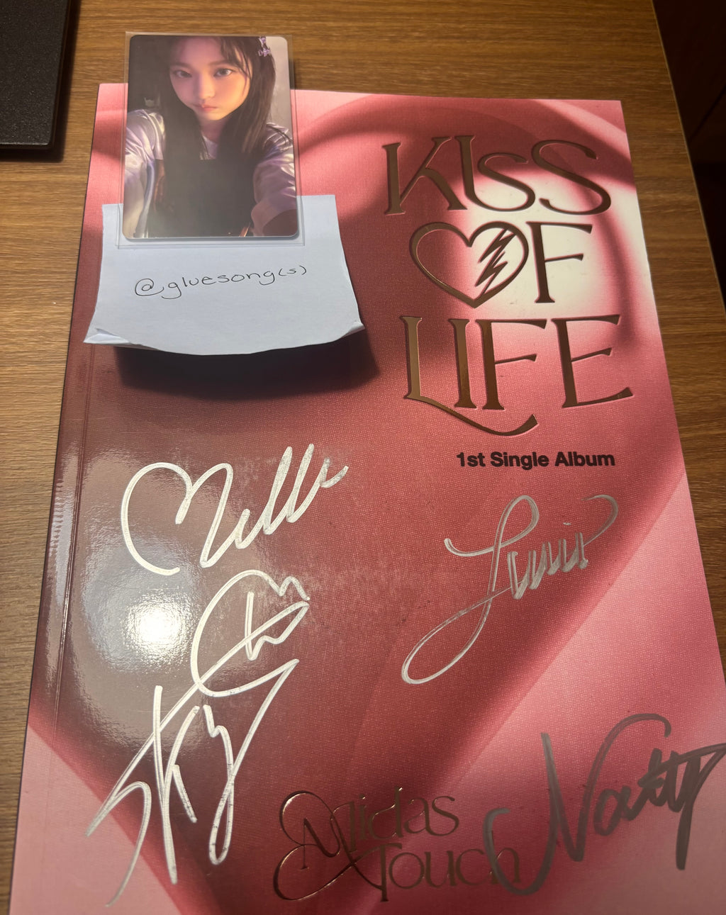 [SIGNED] KISS OF LIFE "Midas Touch" 1st Single Album